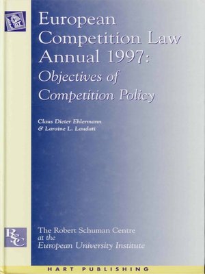 cover image of European Competition Law Annual 1997